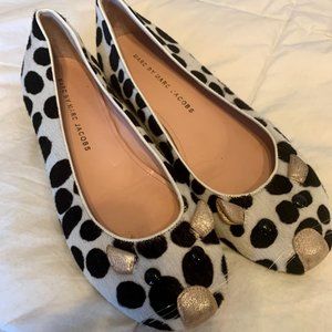 [Rare] Marc Jacobs Mouse Ballerina Flats in Cow